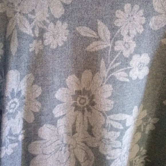 Time and True Size 22 Shades of Blue Long Sleeve Pull Over Knit Shirt - Picture 5 of 6